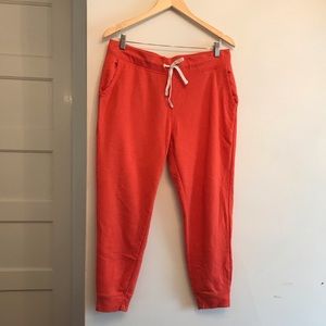 Old Navy Orange Sweatpants.